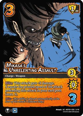 Mikasa's Unrelenting Assault (CD2)