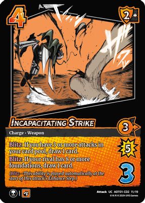 Incapacitating Strike (CD2)