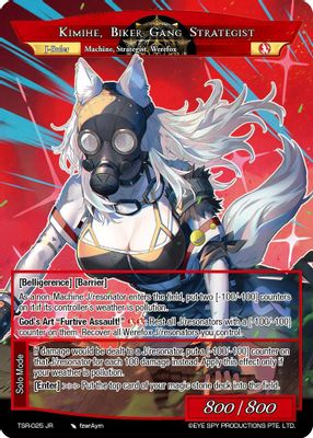 Second In Command, Kimihe // Kimihe, Biker Gang Strategist