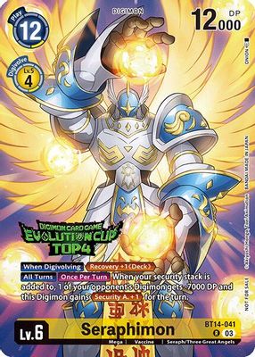 Seraphimon (August 2024 Evolution Cup Top 4)