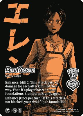 Eren Yeager // Eren, Attack Titan (GenCon 2024)