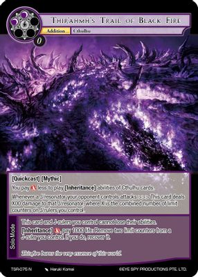 Thir'ahmh's Trail of Black Fire
