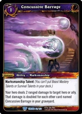 Concussive Barrage