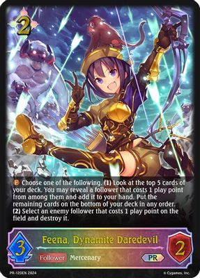 Feena, Dynamite Daredevil