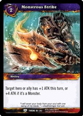 Monstrous Strike
