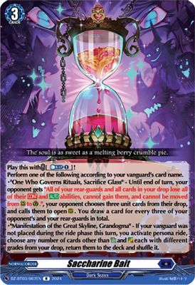 Saccharine Bait