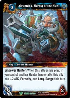 Grumdak, Herald of the Hunt