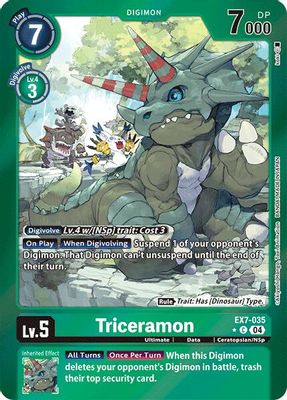Triceramon (Foil)
