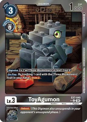 ToyAgumon - EX7-040 (Foil)
