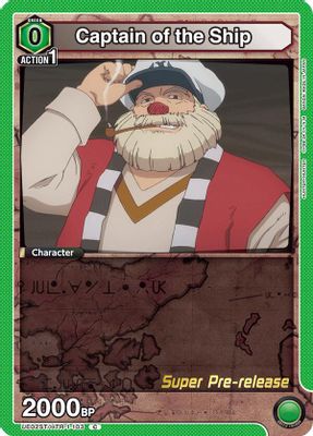 Captain of the Ship