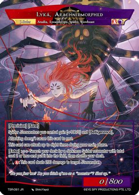 Lyka, Arachnidmorphed