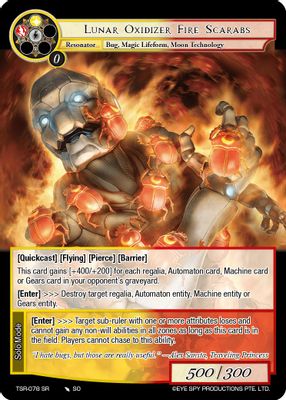 Lunar Oxidizer Fire Scarabs