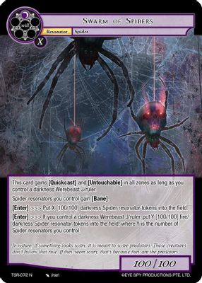 Swarm of Spiders