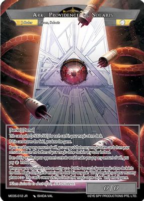Ark, Lord of Solaris // Ark, Providence of Solaris