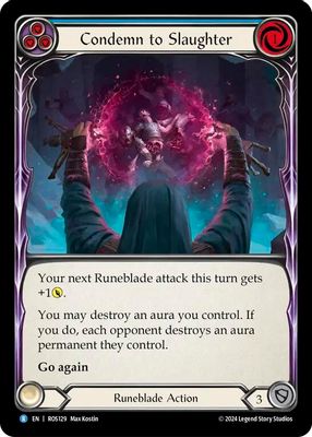 Condemn to Slaughter (Blue)