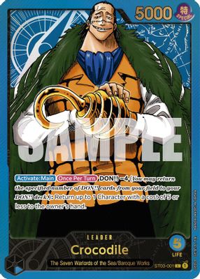 Crocodile (Premium Card Collection -Leader Collection-)