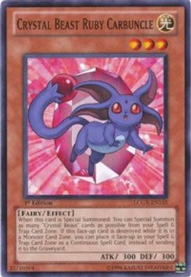 Crystal Beast Ruby Carbuncle