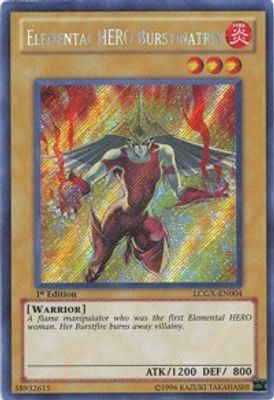 Elemental HERO Burstinatrix (Alternate Art)