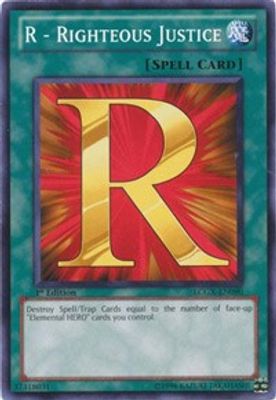 R - Righteous Justice
