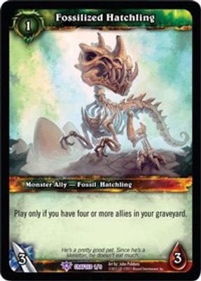 Fossilized Hatchling