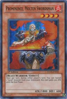Prominence, Molten Swordsman