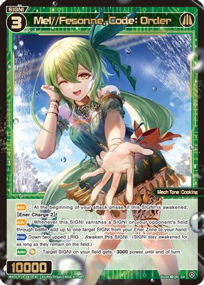 Mel//Fesonne, Code: Order