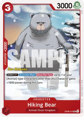 Hiking Bear
