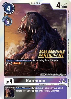 Raremon - P-101 (2024 Regionals Participant)