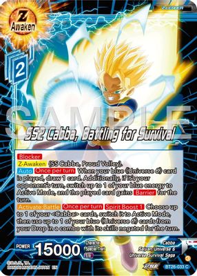 SS2 Cabba, Battling for Survival