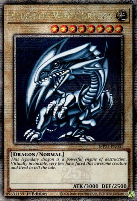 Blue-Eyes White Dragon (Quarter Century Secret Rare)