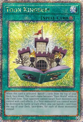 Toon Kingdom (Quarter Century Secret Rare)