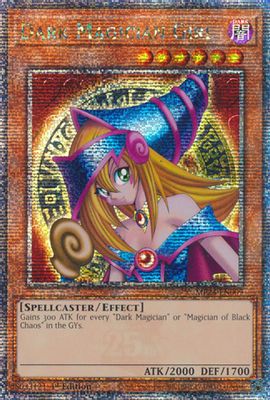 Dark Magician Girl (Quarter Century Secret Rare)