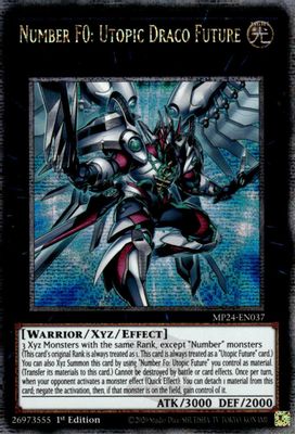 Number F0: Utopic Draco Future (Quarter Century Secret Rare)