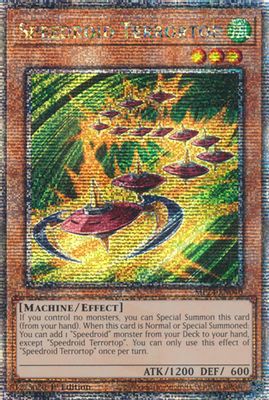 Speedroid Terrortop (Quarter Century Secret Rare)