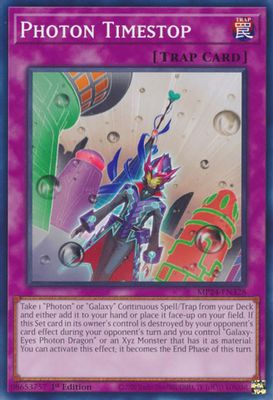 Photon Timestop
