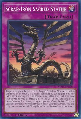 Scrap-Iron Sacred Statue