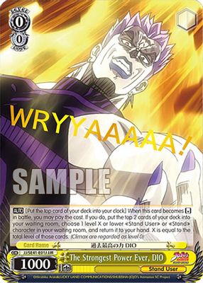 The Strongest Power Ever, DIO (JJR)