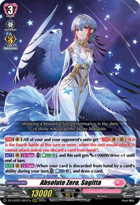Absolute Zero, Sagitta