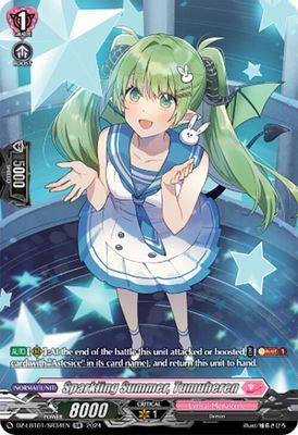 Sparkling Summer, Tumuheren (SR)