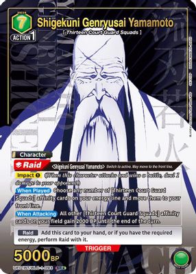 Shigekuni Genryusai Yamamoto (093) (SR*)