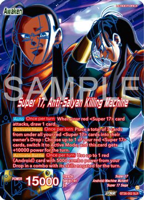 Hell Fighter 17 // Super 17, Anti-Saiyan Killing Machine (Alternate Art)