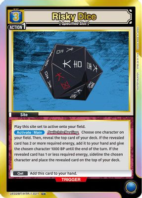 Risky Dice (027) (U*)