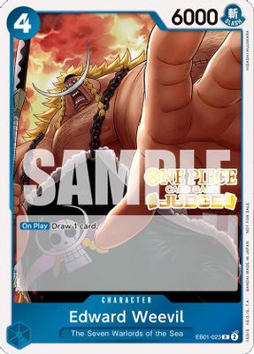 Edward Weevil (Judge Pack Vol. 4)
