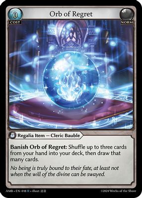 Orb of Regret