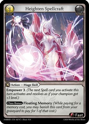 Heighten Spellcraft