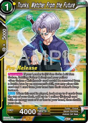 Trunks, Watcher From the Future
