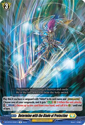 Determine with the Blade of Protection