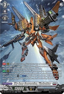 Sky-leap Conversion, Vindschtar (SR)