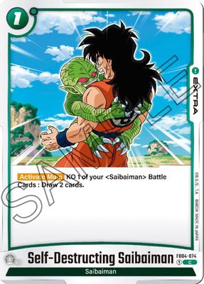 Self-Destructing Saibaiman