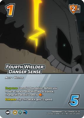 Fourth Wielder: Danger Sense (Alternate Art)